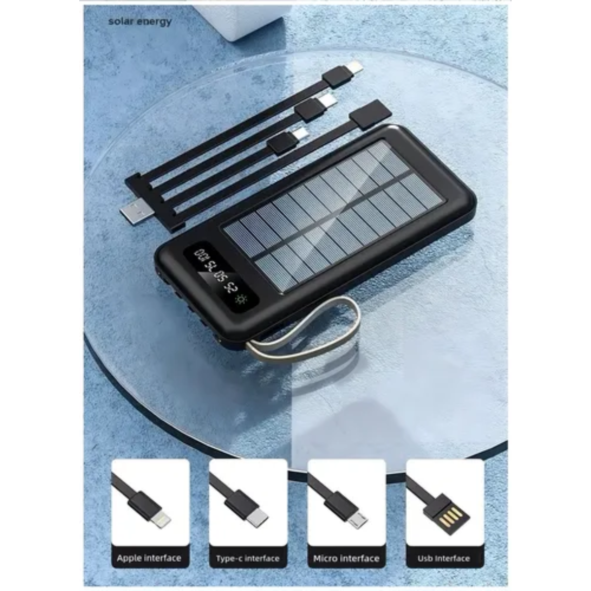 Miniatura 2 de Batería Portátil Solar Power Bank